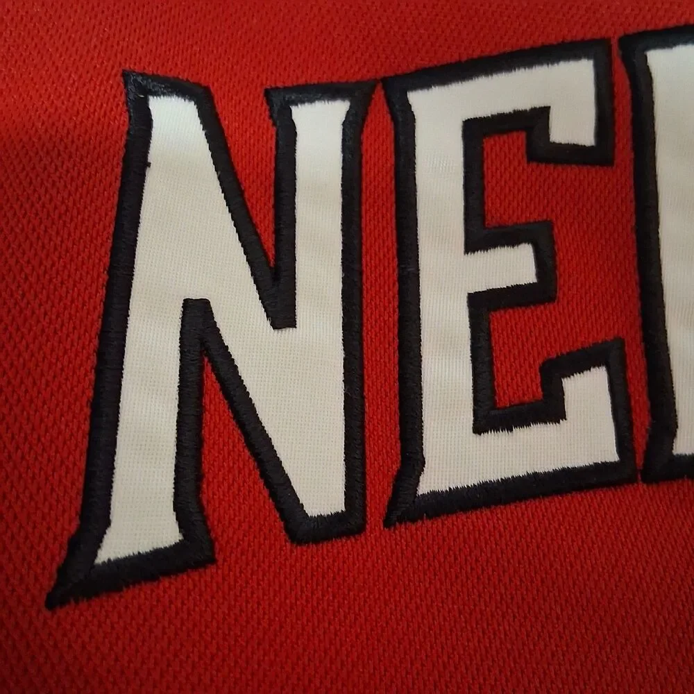 Adidas Nebraska Cornhuskers Track Jacket Men's Large Red Full Zip